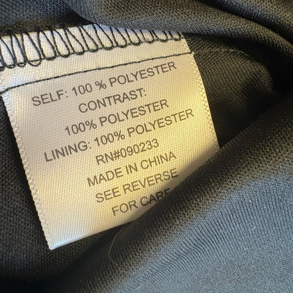 L.A. Hearts Black White Fit Flare Skater Mini Cutout back Dress size Medium - Picture 5 of 9